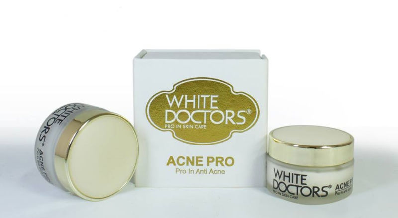 Kem trị mụn cho da mặt nam White Doctors Acne Pro lành tính và an toàn