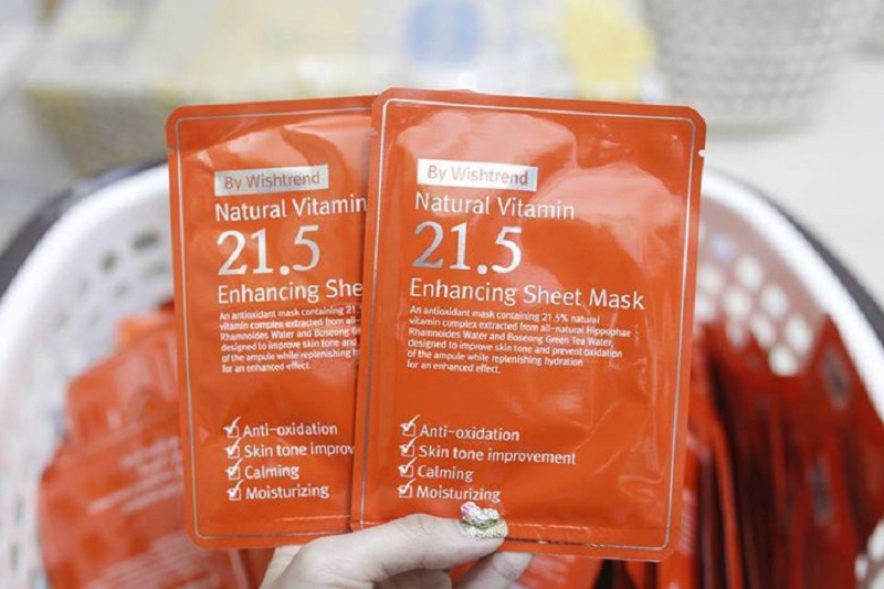 Natural 21.5 Enhancing Sheet Mask thuộc dòng mặt nạ cao cấp của Hàn Quốc