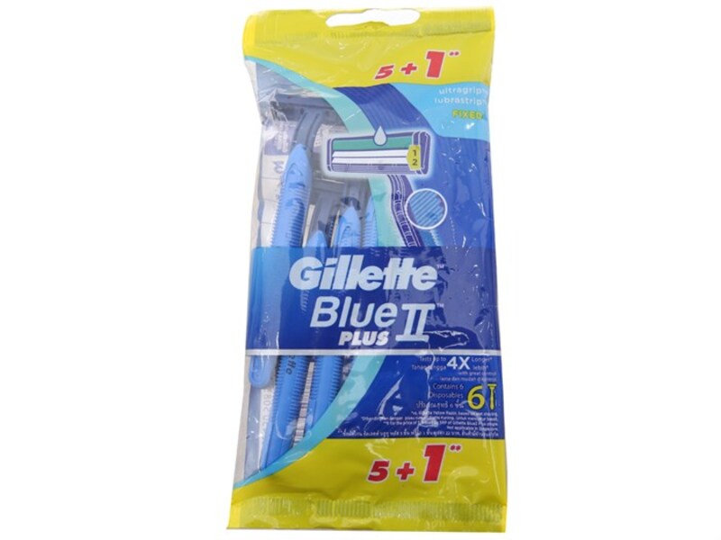 Dao cạo râu 2 lưỡi Gillette Blue II Plus