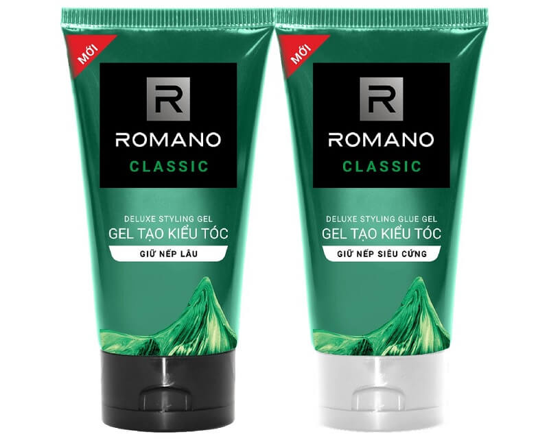 Tạo điểm nhấn cho mái tóc với gel vuốt tóc Romano Classic cho nam